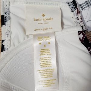 kate spade Swim - Kate Spade Cruise Black White Bikini Bra kate spade Swim - Kate Spade Cruise Black White Bikini Bra